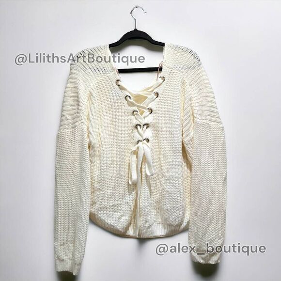 Windsor Oversized Knit Sweater(J009)-Size L for Women - Picture 7 of 12